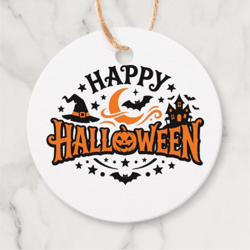 Halloween gift tags, personalized gift tags