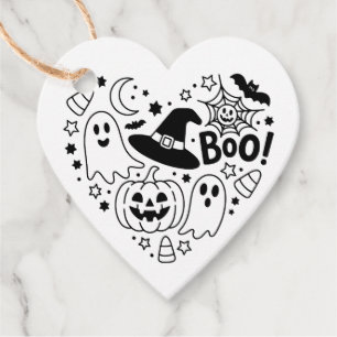 Halloween gift tags, personalized gift tags