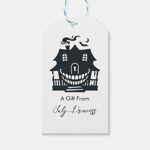 Halloween gift tags, personalized gift tags