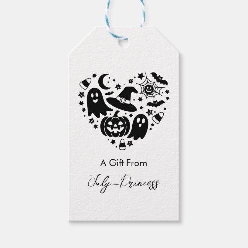 Halloween gift tags, personalized gift tags