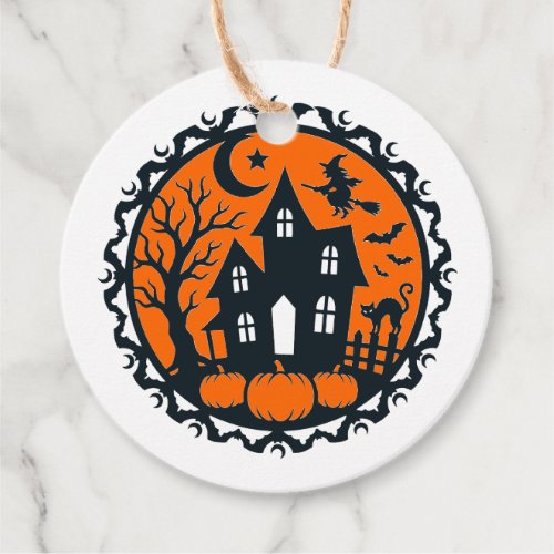 Halloween gift tags, personalized gift tags