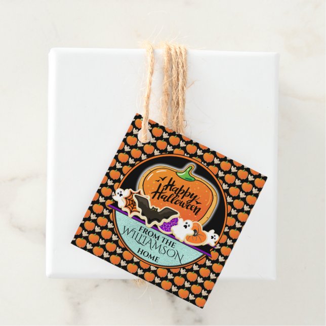 Halloween Gift Tags - See Back (In Situ)