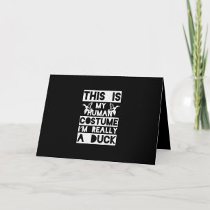 Halloween Gift This Is My Human Costume Im Really Card