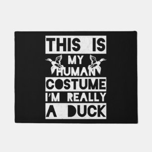 Halloween Gift This Is My Human Costume Im Really Doormat