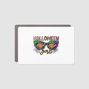 Halloween Girl Car Magnet