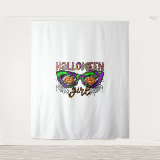 Halloween Girl Tapestry