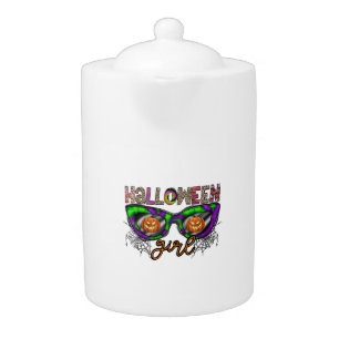 Halloween Girl Teapot