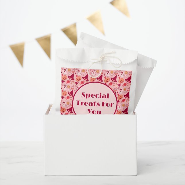Halloween Girl's Birthday Add Text So Cute Favor Bag (Party)