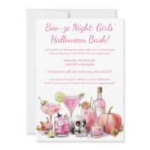 Halloween Girls Night Out | Pink Cocktail Party