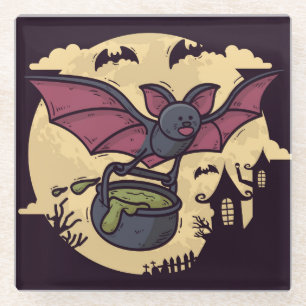 Halloween Glass Coaster