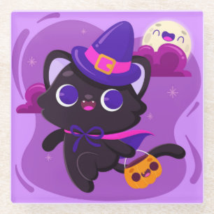 Halloween Glass Coaster