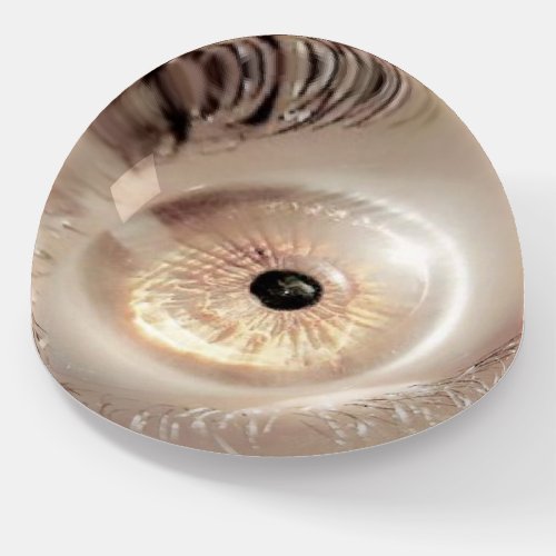 Halloween Glass Eye Paperweight