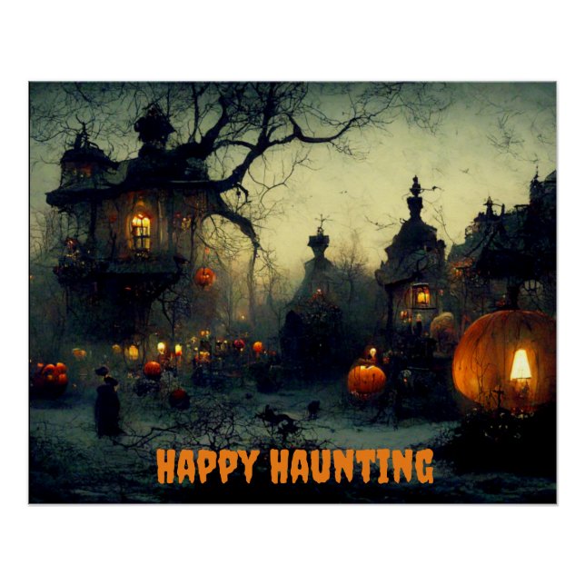 Halloween Glossy Poster (Front)