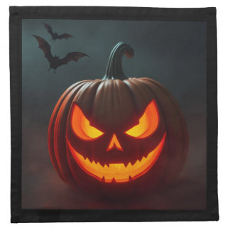 Halloween Glow Napkin Spooky Party Decor Gift
