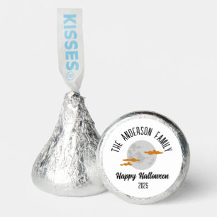 Halloween Glowing Full Moon Personalized Name Hershey®'s Kisses®