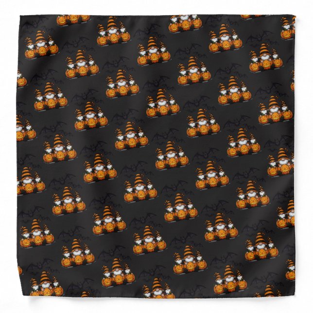 Halloween Gnome Bandana (Front)