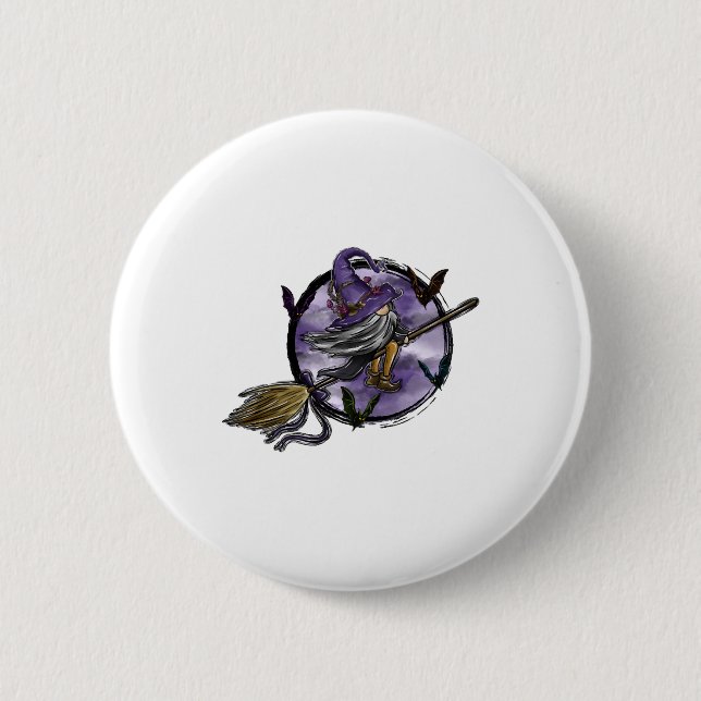 Halloween Gnome    Button (Front)
