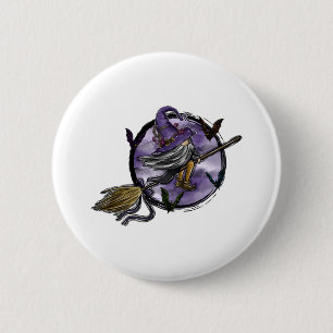 Halloween Gnome    Button