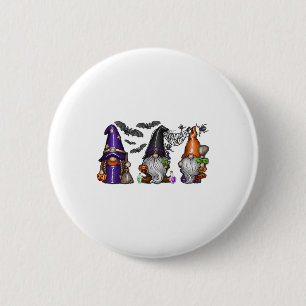 Halloween Gnome   Button