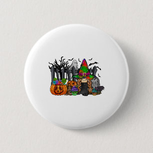 Halloween Gnome Button