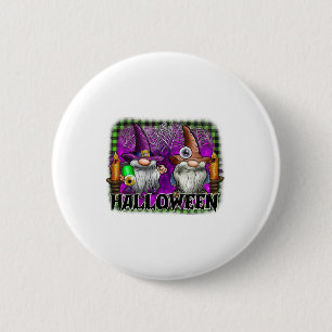 Halloween Gnome  Button