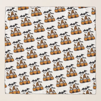 Halloween Gnome Chiffon Scarf