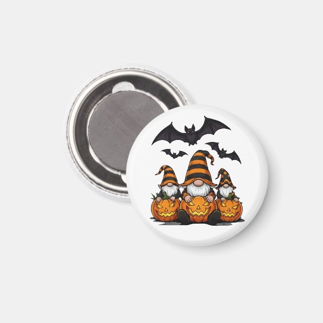 Halloween Gnome Magnet (Front/Back)