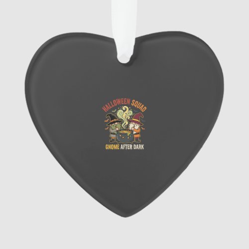 Halloween Gnome Midnight Mischief Ornament