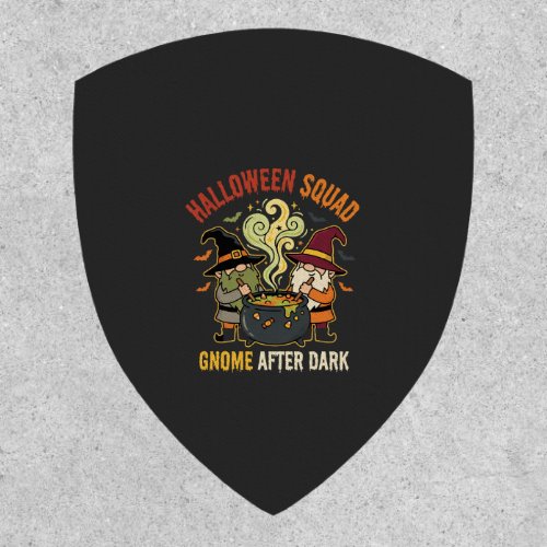 Halloween Gnome Midnight Mischief Patch