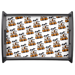 Halloween Gnome Serving Tray