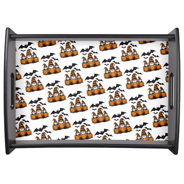 Halloween Gnome Serving Tray (Front)