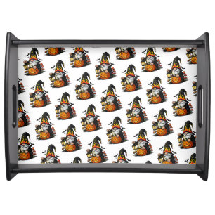Halloween Gnome Serving Tray