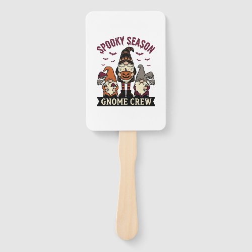 Halloween Gnome Shirt Spooky Gnome Crew Vintage De Hand Fan