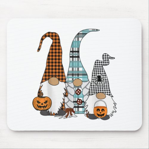 Halloween Gnome Swedish Trick Or Treat 3 Nordic Gn Mouse Pad