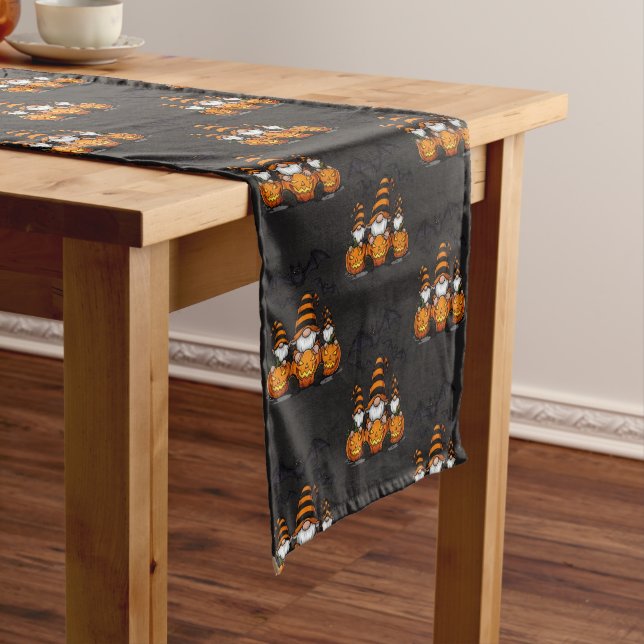 Halloween Gnome Table Runner (In Situ)