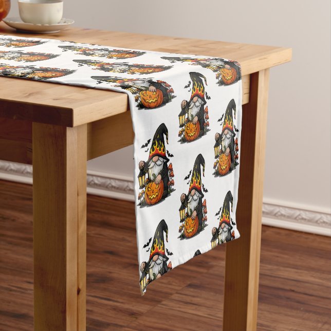 Halloween Gnome Table Runner (In Situ)