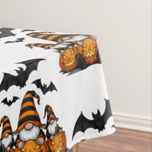 Halloween Gnome Tablecloth