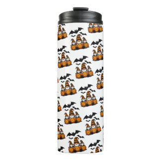Halloween Gnome Thermal Tumbler