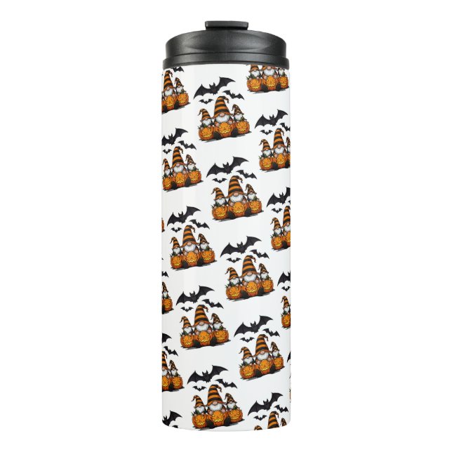Halloween Gnome Thermal Tumbler (Front)