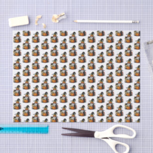 Halloween Gnome Tissue Paper