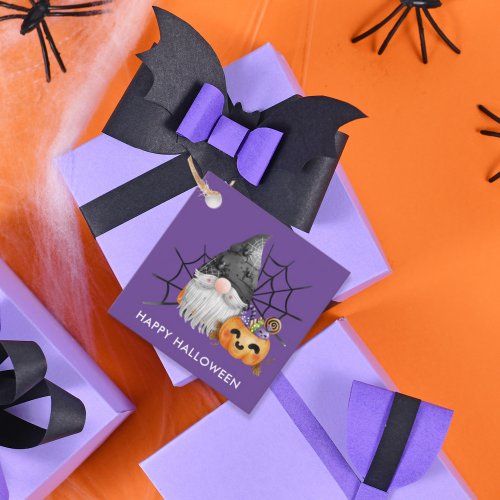 Halloween Gnome Trick or Treat Favor Tags