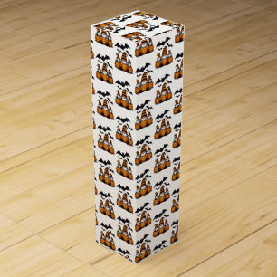 Halloween Gnome Wine Gift Box