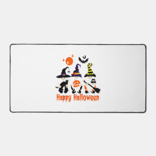 Halloween Gnomes Cute Autumn Pumpkin Fall Desk Mat