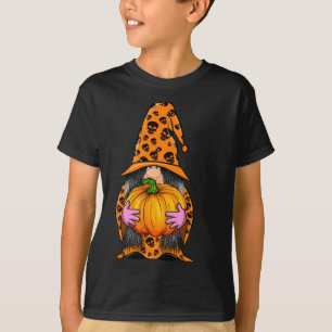 Halloween Gnomes Cute Autumn Pumpkin It's Fall Yal T-Shirt