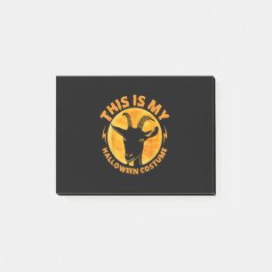 Halloween Goat Costumes Funny Goat Farming Farmer Post-it Notes