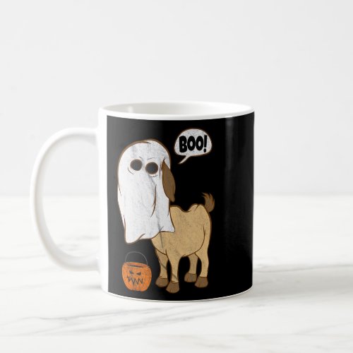 Halloween Goat Ghost Costume Cute Boo Goat Tee Coffee Mug