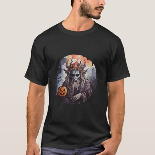 Halloween God T_shirt Design
