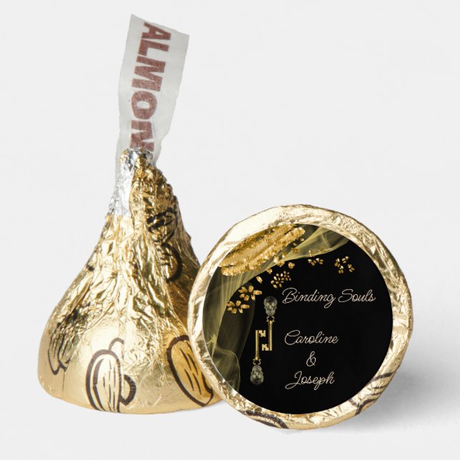 Halloween Gold Nuggets & Spooky Skull Keys    Hershey®'s Kisses® (Front)