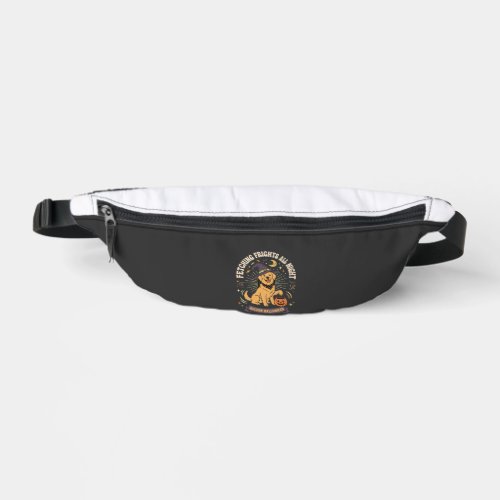 Halloween Golden Retriever Pumpkin Mischief Fanny Pack