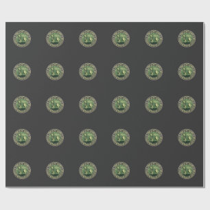 Halloween Golden Retriever This is my Scary_1 Wrapping Paper
